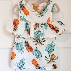 Pineapple Tropical Dress